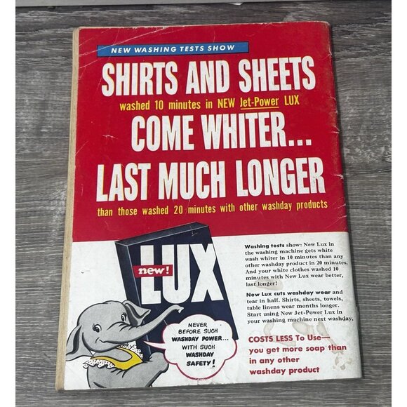New Lux Knitting Book 1952 Edition Paperback Pattern Booklet - Picture 5 of 5